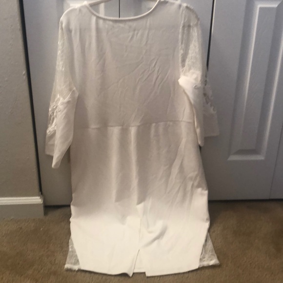 Wedding/Bridal Shower White Lace Dress - Picture 3 of 3